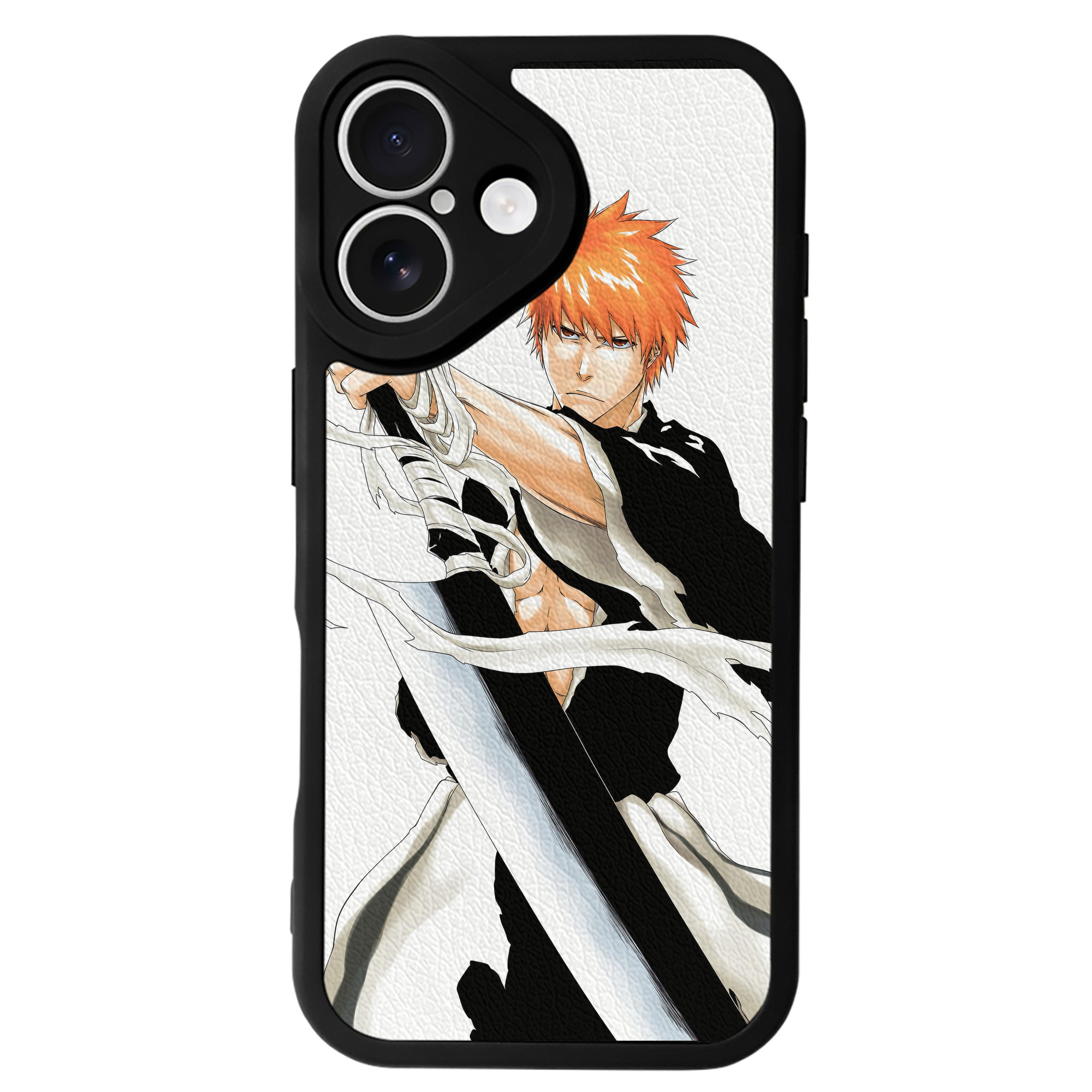 （画像用） ブリーチ BLEACH 【iPhone 16シリーズ対応】シリコンスマホケース（レザー調） 材質：シリコン